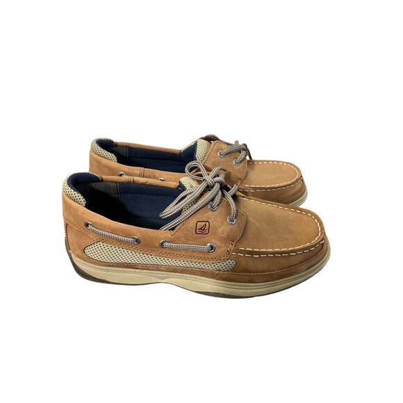 Boy's Sperry Lanyard Top Siders Sz 6 - Picture 1 of 6